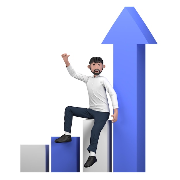 PSD finance planning analysis profit increase graph grow investment