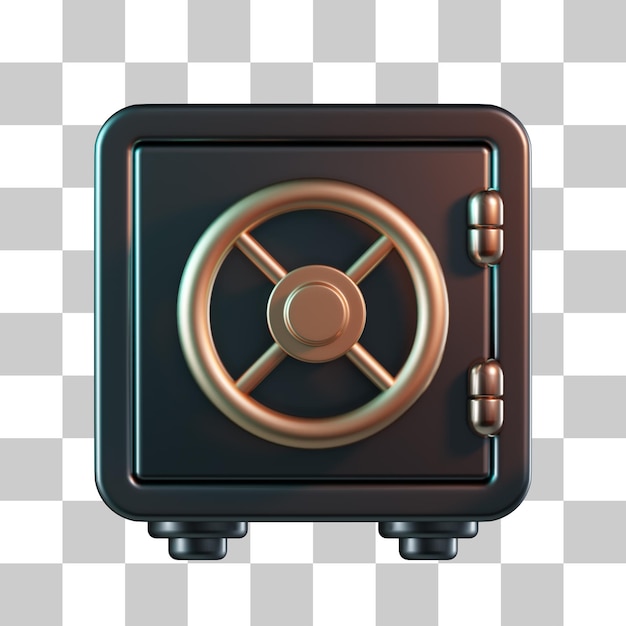 Financial Secure 3D Icon