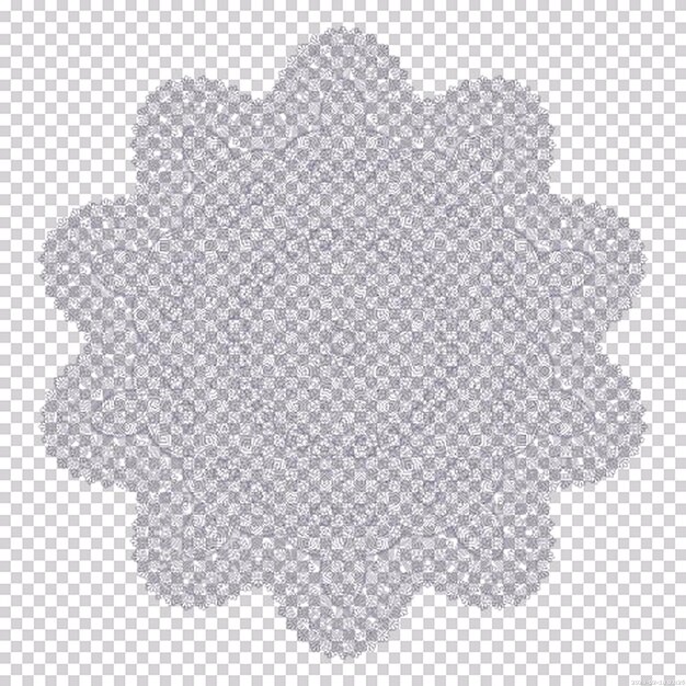 PSD fine security pattern isolated on transparent background