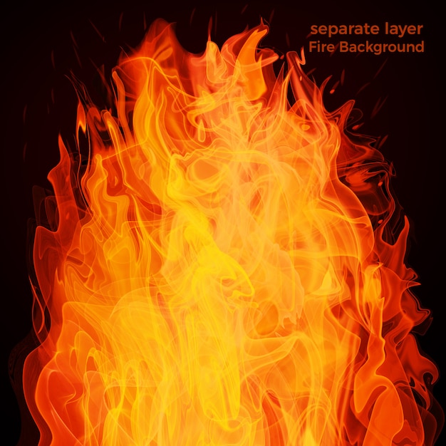 PSD fire background