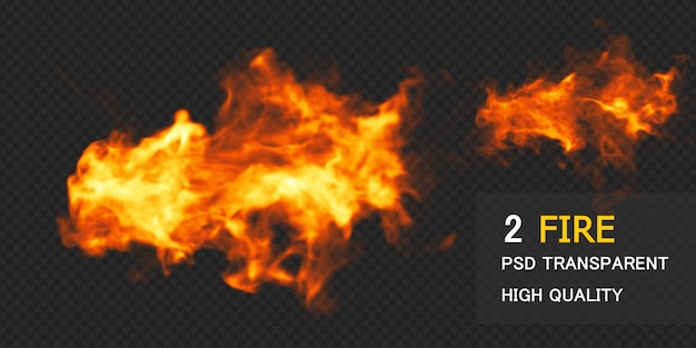 Огонь дизайн Premium Psd