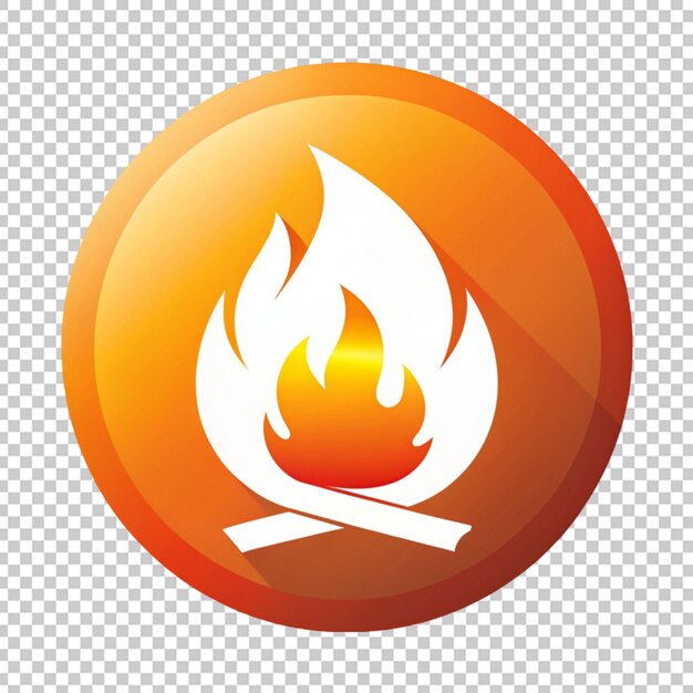 PSD fire flame icon