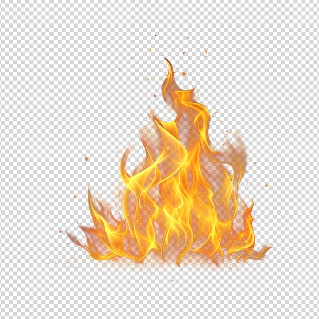 PSD fire flame png