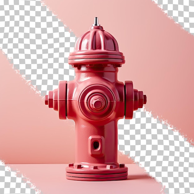 Fire valve on a transparent background