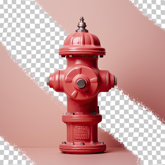 Fire valve on a transparent background