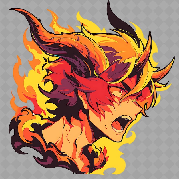 PSD a fire with a dragon on it that says quot fire quot