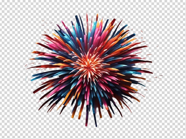 PSD fuochi d'artificio png