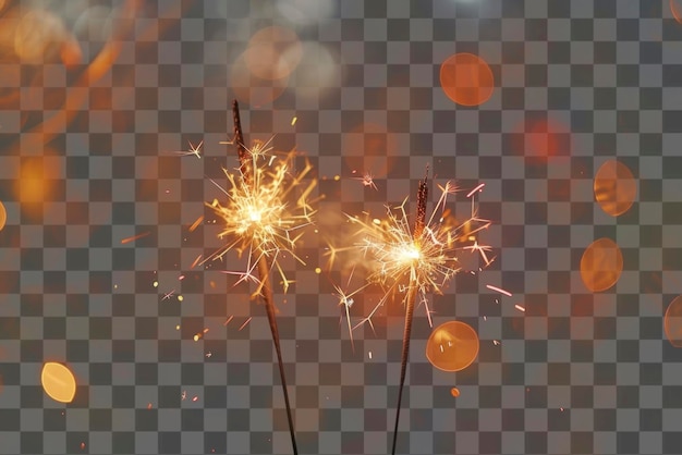 Fireworks background sparklers blurred