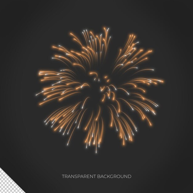 PSD fireworks transparent overlay 7