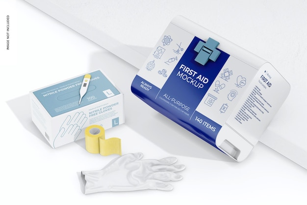 first aid mockup perspective