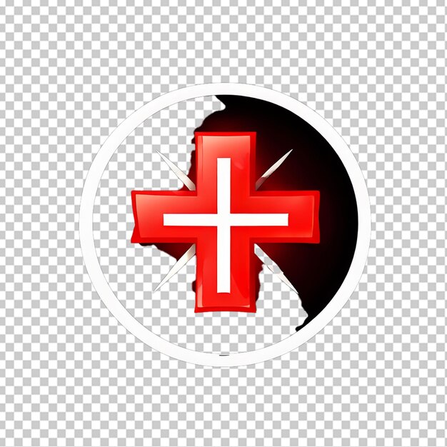 First aid sign green square and white cross symbol with first aid text below vector illustration