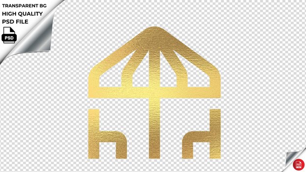 PSD fisrgames gold texture vector icon psd transparent