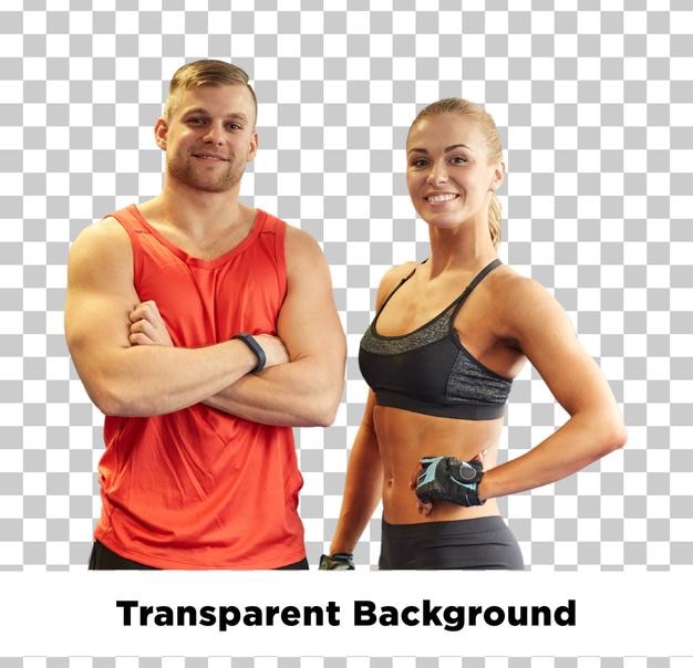 Fit Couple at the Gym