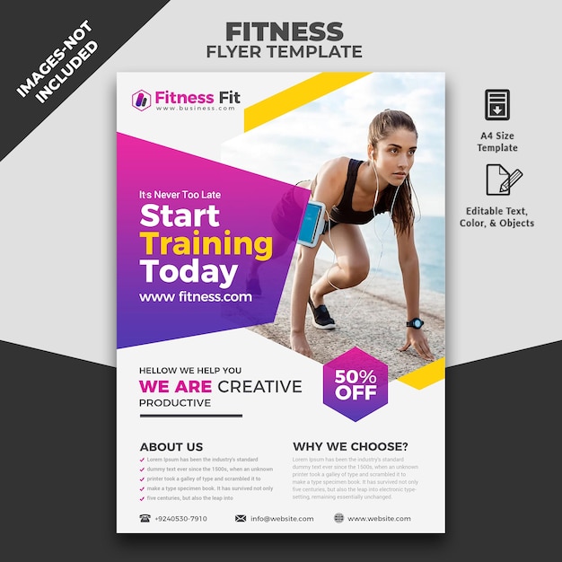 fitness flyer