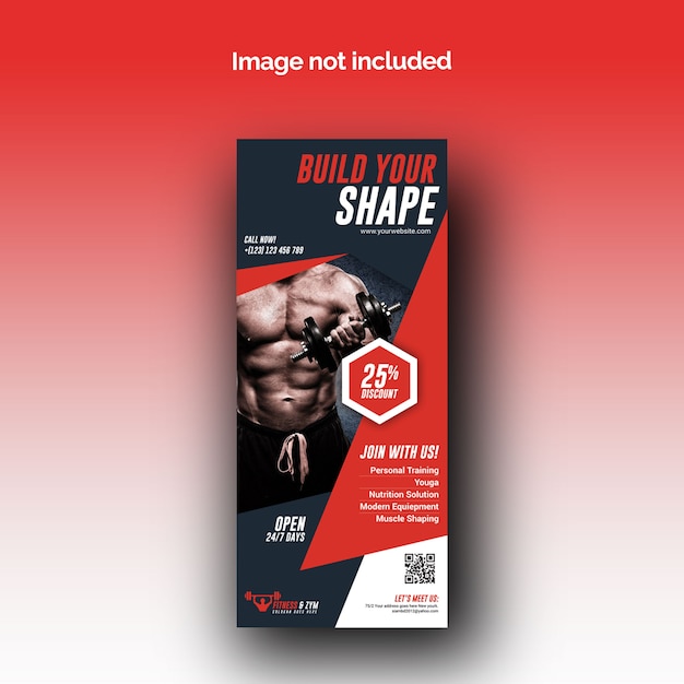 Fitness rollup banner