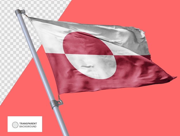 flag 3d renderowanie wysokiej jakości przezroczystego tła