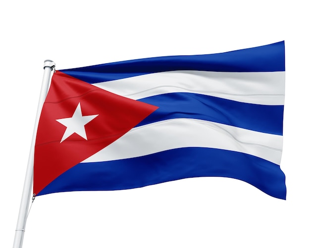 PSD flag of the country of cuba