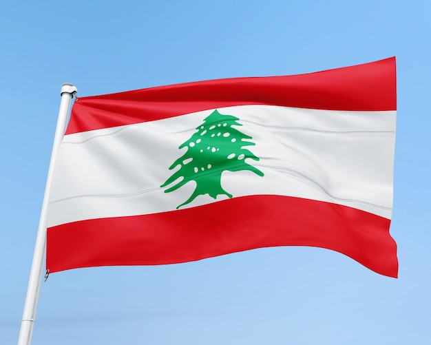 Flag of the country of lebanon