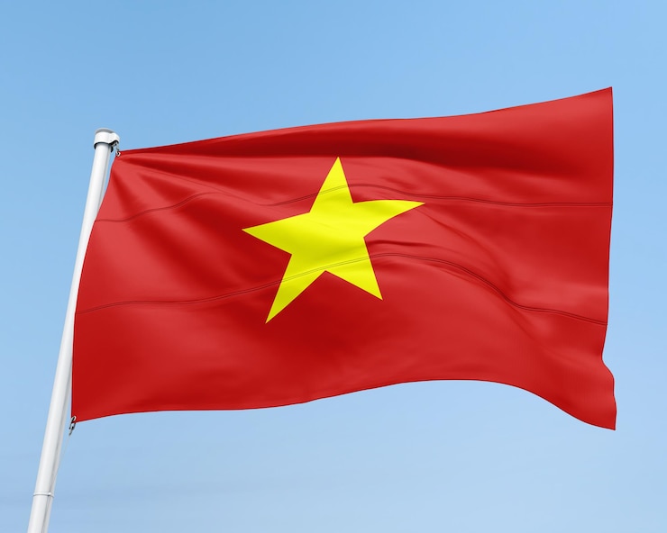PSD ベトナム の 国旗