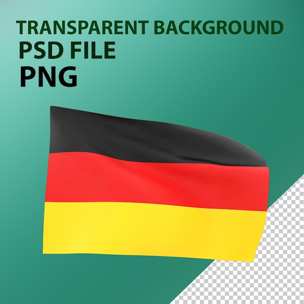 PSD flag of germany png