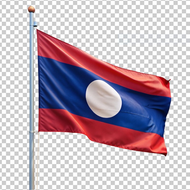 PSD flag of laos png