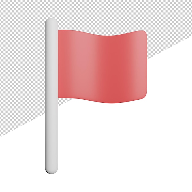 PSD flag mark pin mappa