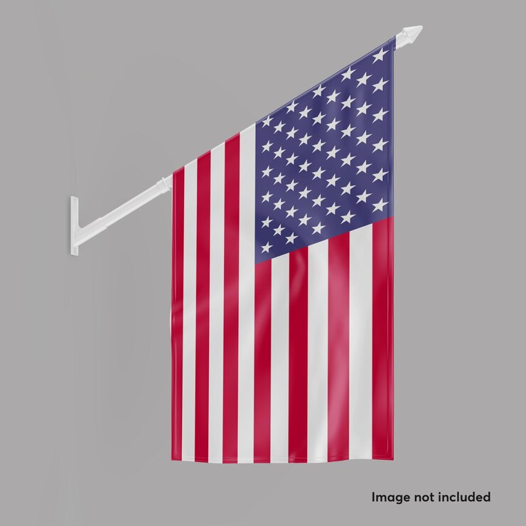 Flag mockup