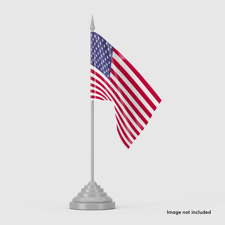 Flag mockup