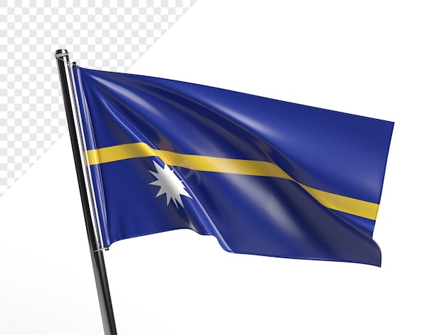 Flag nauru