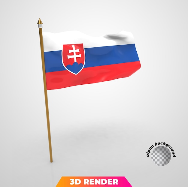 Флаг словакии дизайн новый стиль