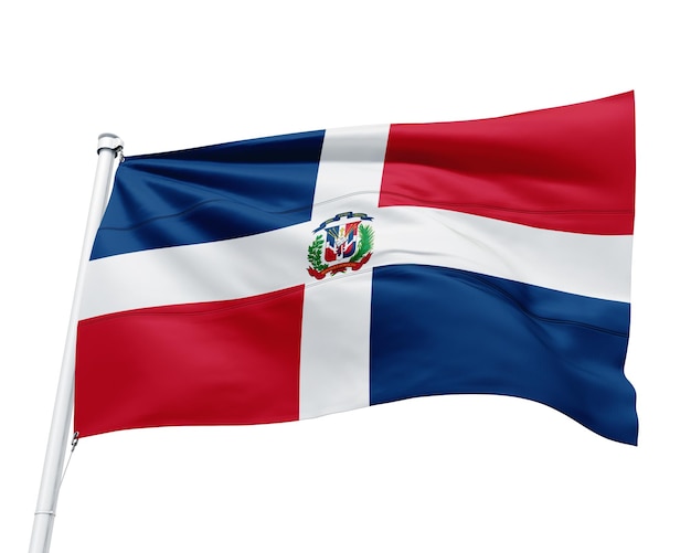PSD ドミニカ共和国の国旗