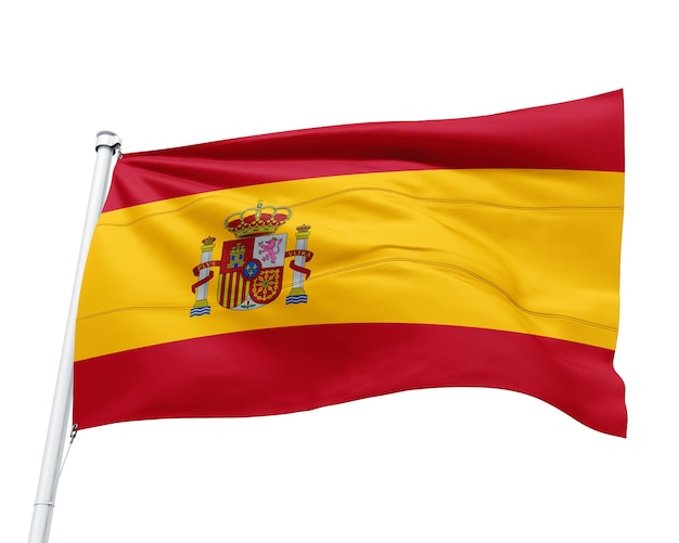 PSD Флаг страны испания