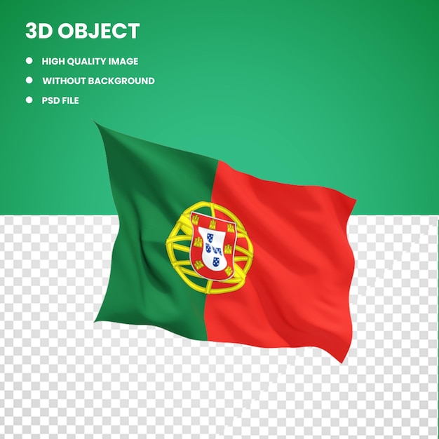 PSD flag of portugal