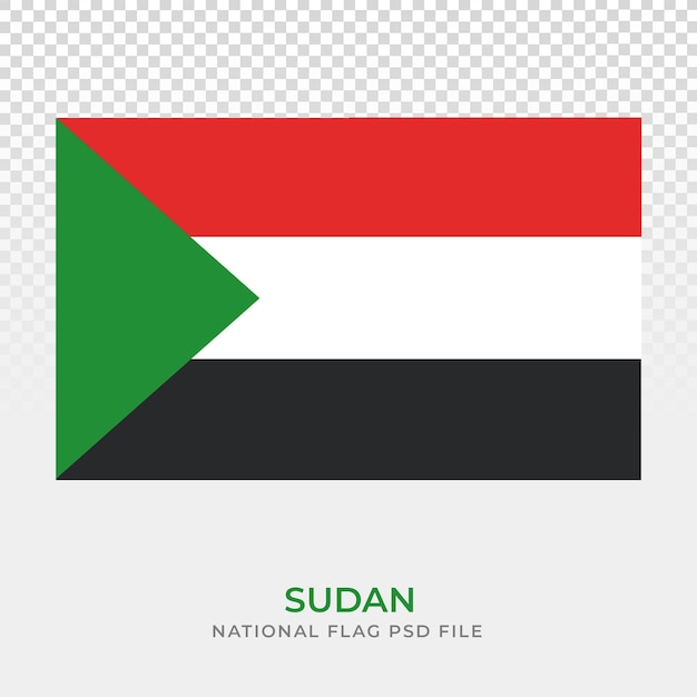 Flag of the sudan