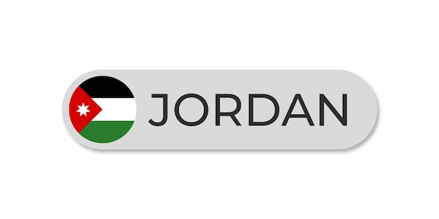 PSD flaga jordanii z tekstem przejrzystego tła format pliku psd jordania szablon litery tekstowej