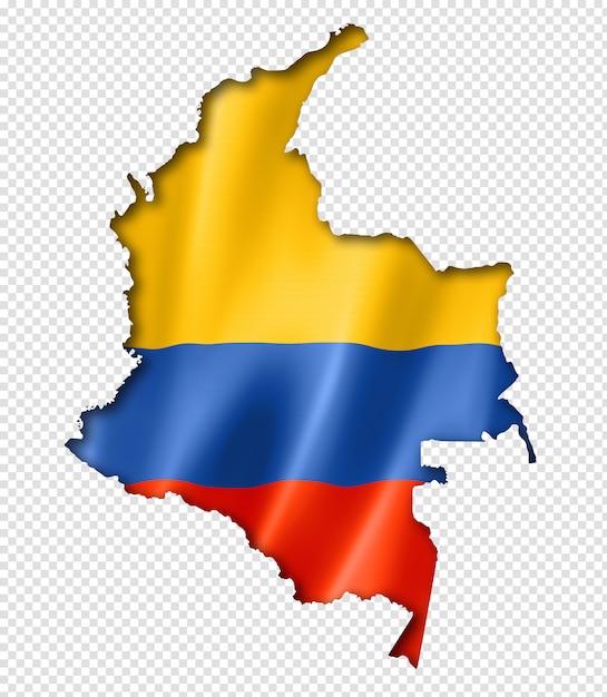 PSD flaga kolumbii