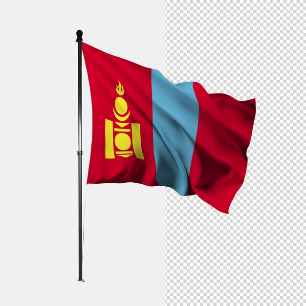 Flaga Mongolii