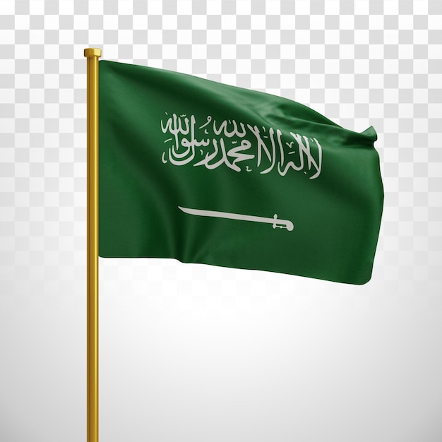 flaga narodowa Arabii Saudyjskiej