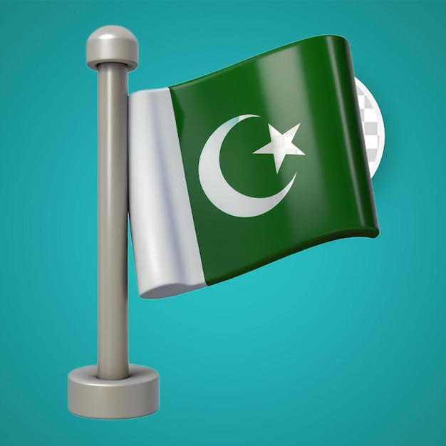 PSD flaga pakistanu