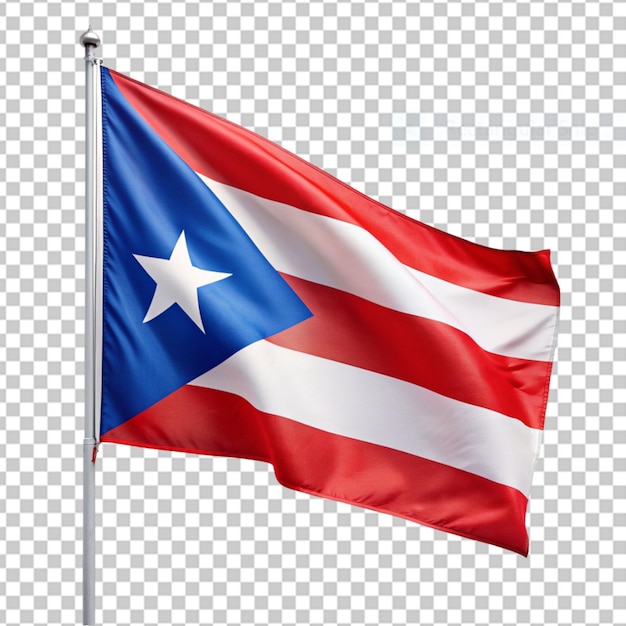 PSD flaga portorykańska png