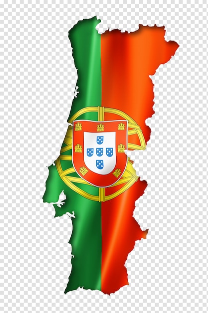 PSD flaga portugalii