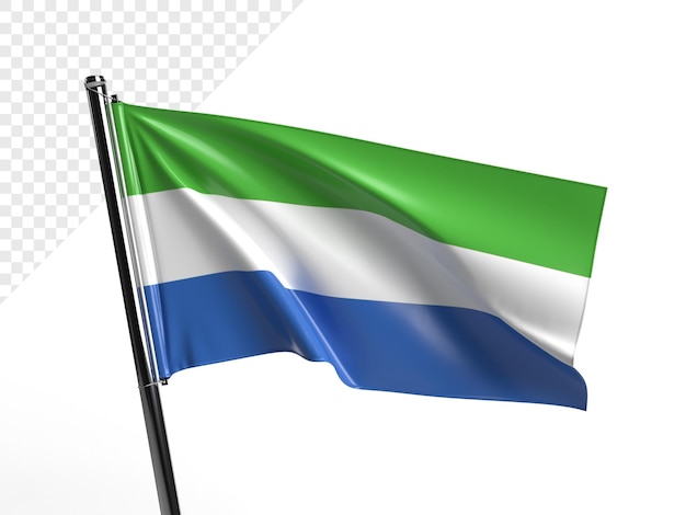 PSD flaga sierra leone