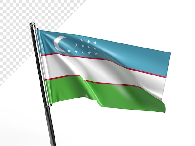 PSD flaga uzbekistanu