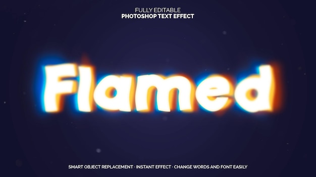 Flamed Text Effect