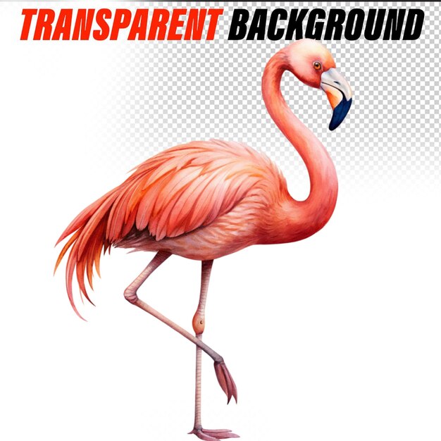 PSD flamingo