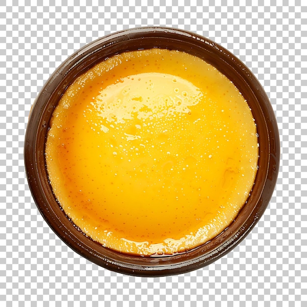 PSD flan png with transparent background