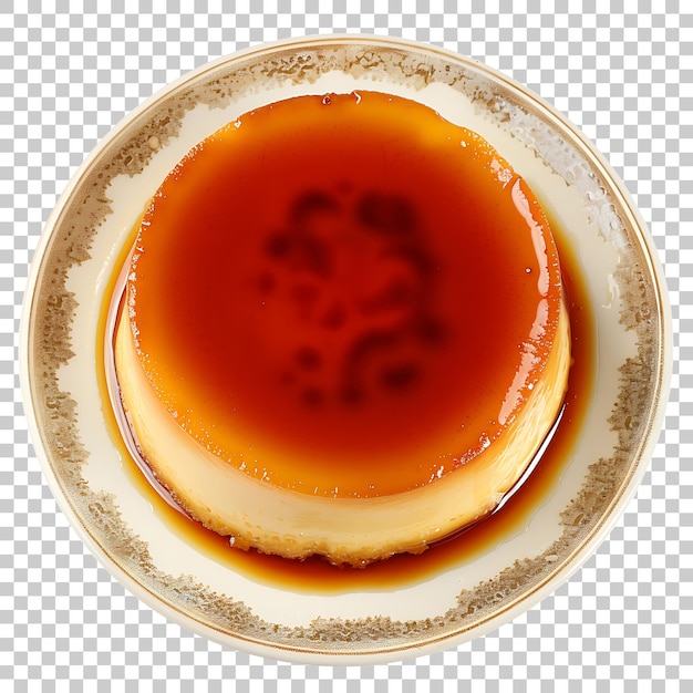 PSD flan png con sfondo trasparente