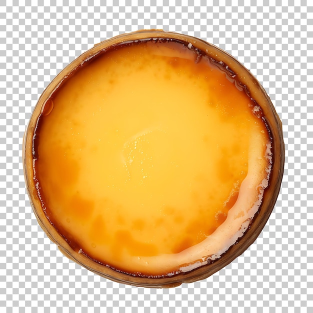 PSD flan png z przezroczystym tłem