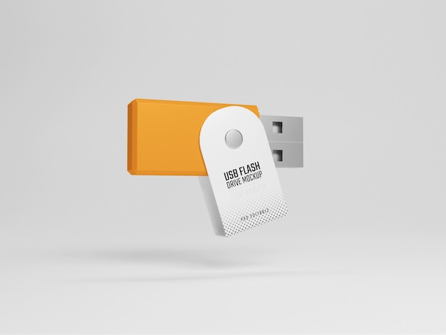 PSD flash drive mockup