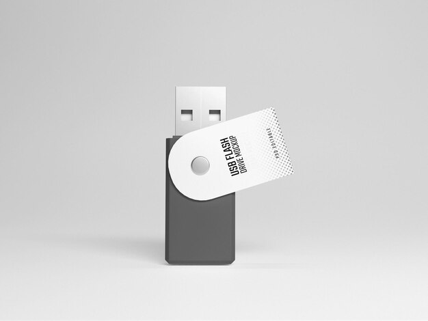 Flash drive mockup